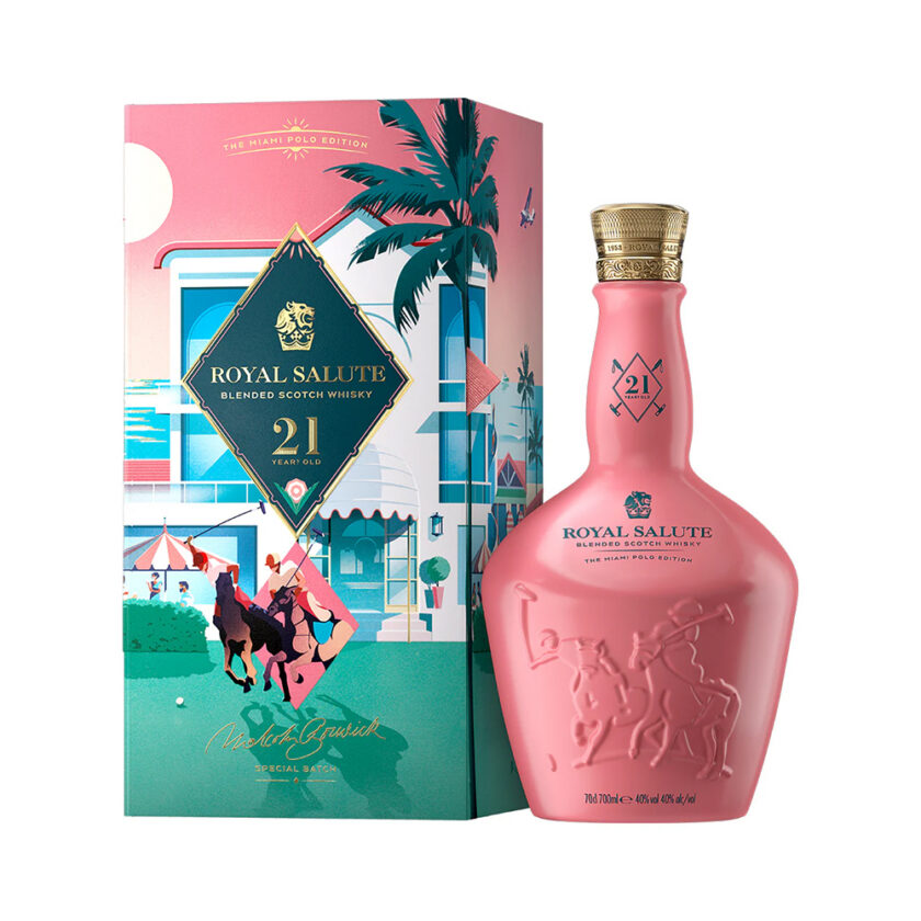 Royal Salute 21 años Miami Polo Edition 700ml