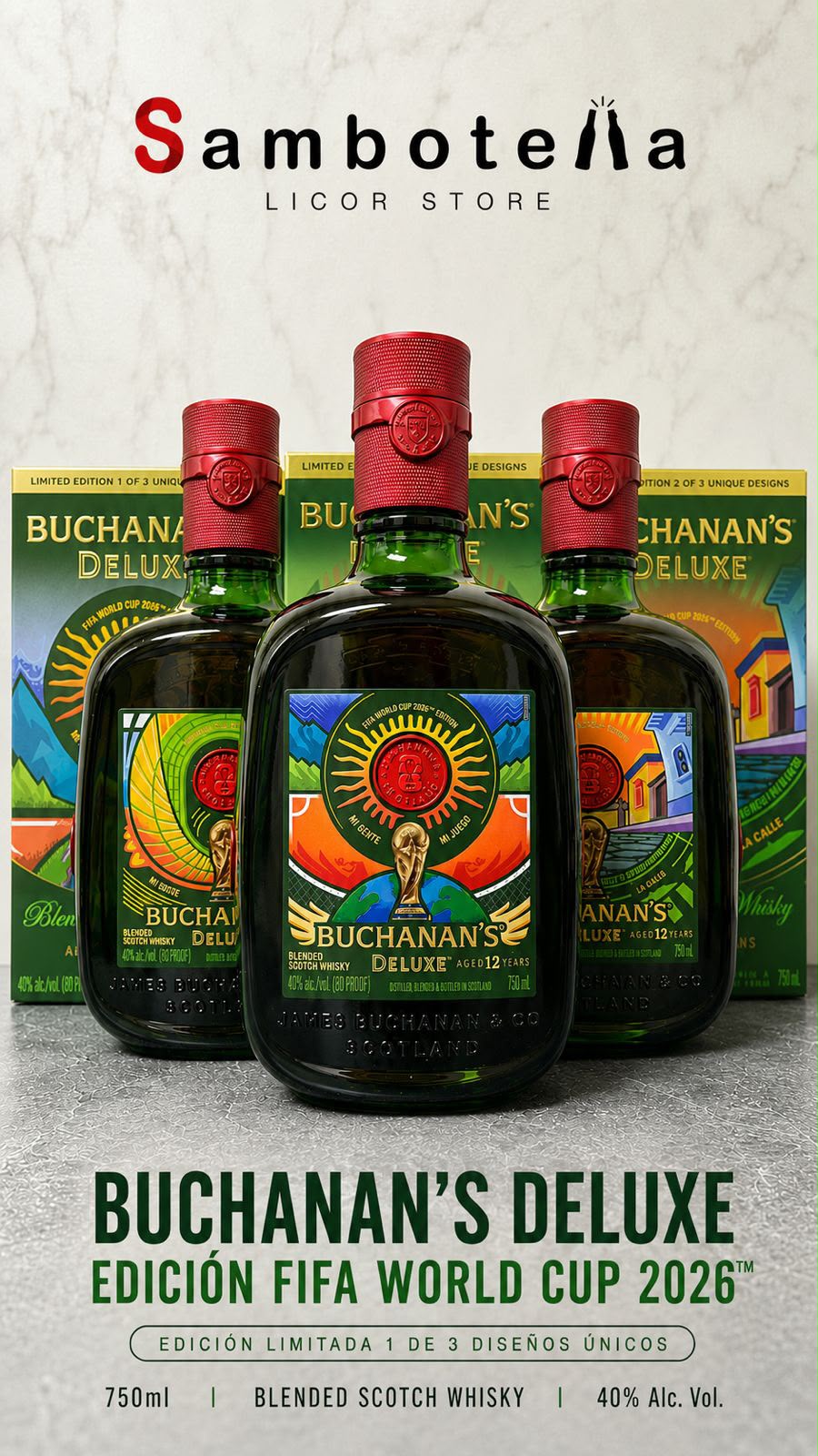 Buchanan's Deluxe 12 Años FIFA World Cup 2026